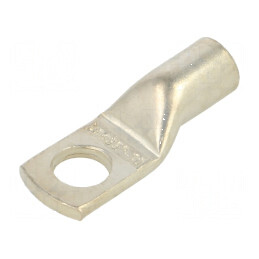 Vârf inelar tubular M10 35mm² crimpat pe cablu cositorit | Electronic-mag.ro | Componente Electronice
