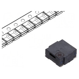 Traductor de sunet semnalizator electromagnetic 2730Hz SMD | Electronic-mag.ro | Componente Electronice