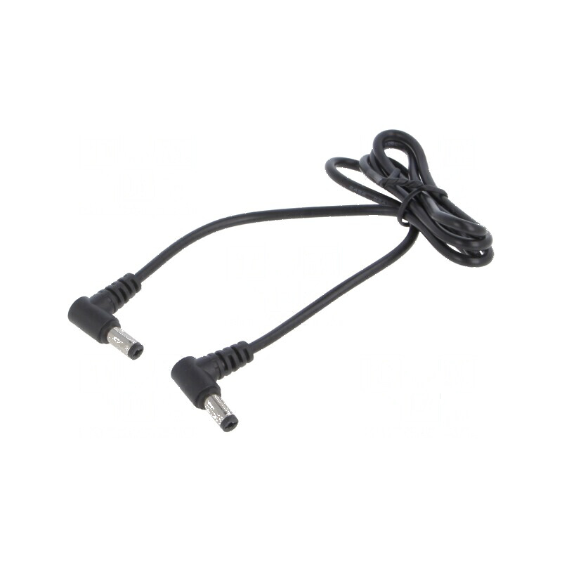 Cablu DC 5,5/2,1 mufă x2 0,8m 2x0,5mm2 negru | Electronic-mag.ro | Componente Electronice Cablu DC 5,5/2,1 mufă x2 0,8m 2x0,5mm2 negru | Electronic-mag.ro | Componente Electronice