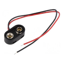 Conector 6F22 cu cablu de 150mm | Electronic-mag.ro | Componente Electronice