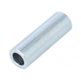 Manșon distanțier cilindric oțel zinc 30mm, Diam.ext 10mm | Electronic-mag.ro | Componente Electronice