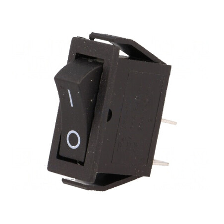 Rocker SPST ON-OFF 15A/250VAC Negru | Electronic-mag.ro | Componente Electronice