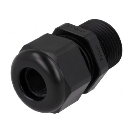 Garnitură de etanșare M20 1,5 IP68 neagră cu filet alungit | Electronic-mag.ro | Componente Electronice