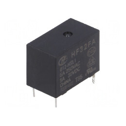 Releu electromagnetic SPST-NO 12VDC 5A 250VAC | Electronic-mag.ro | Componente Electronice