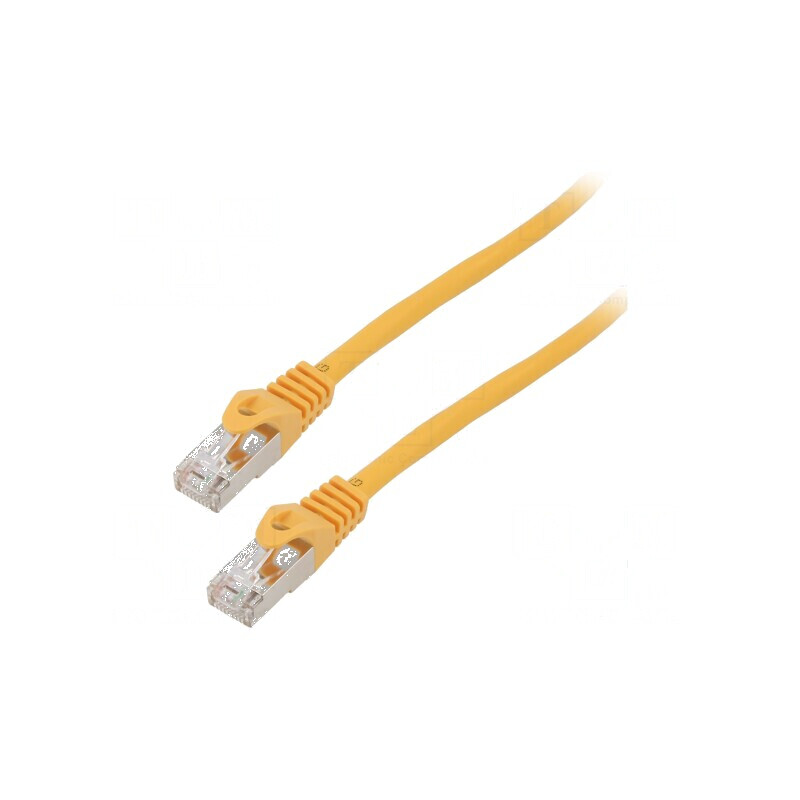 Patch cord F/UTP 6 litat CCA PVC galben 0,5m 26AWG | Electronic-mag.ro | Componente Electronice Patch cord F/UTP 6 litat CCA PVC galben 0,5m 26AWG | Electronic-mag.ro | Componente Electronice