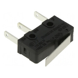 Microîntrerupător SNAP ACTION 3A 250VAC SPDT cu manetă Poz 2 | Electronic-mag.ro | Componente Electronice
