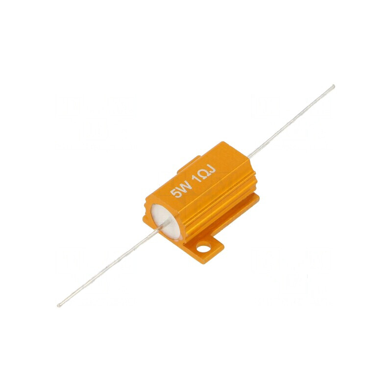 Rezistor bobinat 1Ω 5W ±5% 50ppm/°C axial 11,3mm cu radiator | Electronic-mag.ro | Componente Electronice Rezistor bobinat 1Ω 5W ±5% 50ppm/°C axial 11,3mm cu radiator | Electronic-mag.ro | Componente Electronice