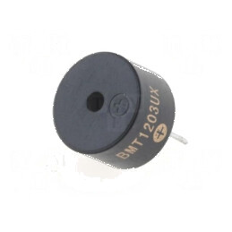 Traductor de sunet semnalizator electromagnetic THT 30mA | Electronic-mag.ro | Componente Electronice