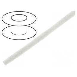 Manșon electroizolant fibră de sticlă Ø5mm -40÷180°C | Electronic-mag.ro | Componente Electronice