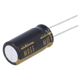 Condensator electrolitic THT 330uF 50V Ø16x31,5mm ±20% | Electronic-mag.ro | Componente Electronice
