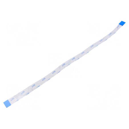 Bandă FFC Fire 12 P.Cablu 0,5mm 177mm 60V 500mA | Electronic-mag.ro | Componente Electronice