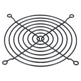 Protecție metalică 120x120mm cu șurub negru | Electronic-mag.ro | Componente Electronice