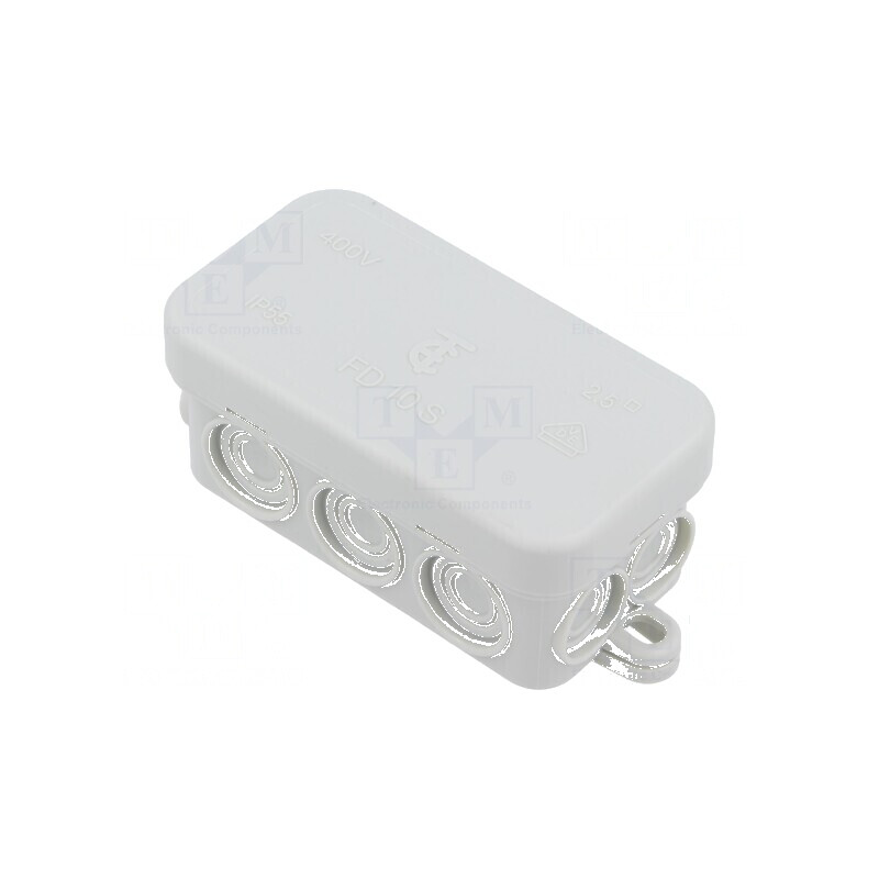 Carcasă cutie de conexiuni IP55 43mm x 80mm x 36mm | Electronic-mag.ro | Componente Electronice Carcasă cutie de conexiuni IP55 43mm x 80mm x 36mm | Electronic-mag.ro | Componente Electronice