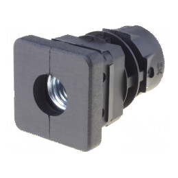 Obturator negru pentru fixare picioruşe, profil Corp | Electronic-mag.ro | Componente Electronice
