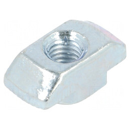 Piuliță profil 10mm cu cuplu crescător din oțel | Electronic-mag.ro | Componente Electronice