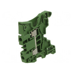 Term. îmbinare de șine 0,2-4mm2 1 borne 2 verde SNK | Electronic-mag.ro | Componente Electronice