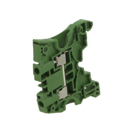 Term. îmbinare de șine 0,2-4mm2 1 borne 2 verde SNK | Electronic-mag.ro | Componente Electronice