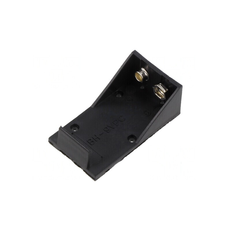 Suport baterie 6F22, 6LR61 Nr. bat: 1 | Electronic-mag.ro | Componente Electronice Suport baterie 6F22, 6LR61 Nr. bat: 1 | Electronic-mag.ro | Componente Electronice
