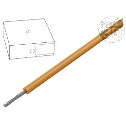 Cablu ÖLFLEX® HEAT 125 SC 1x1mm2 portocalie CPR Dca | Electronic-mag.ro | Componente Electronice
