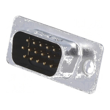 Mufă tată D-Sub HD 15 pini pe cablu lipire | Electronic-mag.ro | Componente Electronice