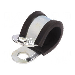 Clipsuri Øbuclă 22mm W 25mm Oţel cu Protecţie EPDM | Electronic-mag.ro | Componente Electronice