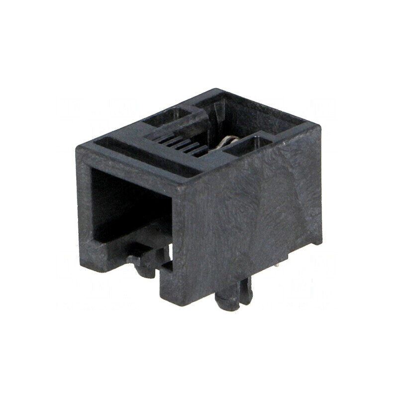 Conector RJ11 soclu 6p4c profil jos Cat 3 | Electronic-mag.ro | Componente Electronice Conector RJ11 soclu 6p4c profil jos Cat 3 | Electronic-mag.ro | Componente Electronice