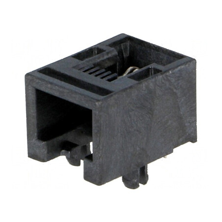 Conector RJ11 soclu 6p4c profil jos Cat 3 | Electronic-mag.ro | Componente Electronice