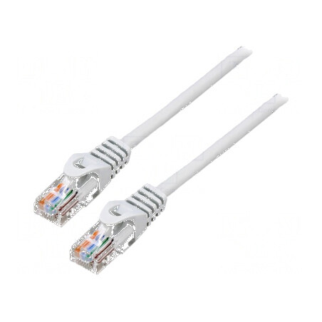 Cabluri patch U/UTP 5e 2m CCA PVC gri 26AWG | Electronic-mag.ro | Componente Electronice