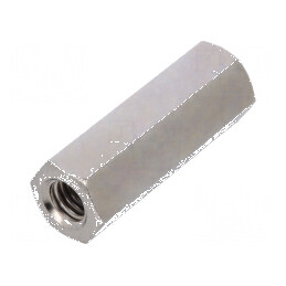 Piuliță distanțieră filet M6 hexagonală 30mm | Electronic-mag.ro | Componente Electronice