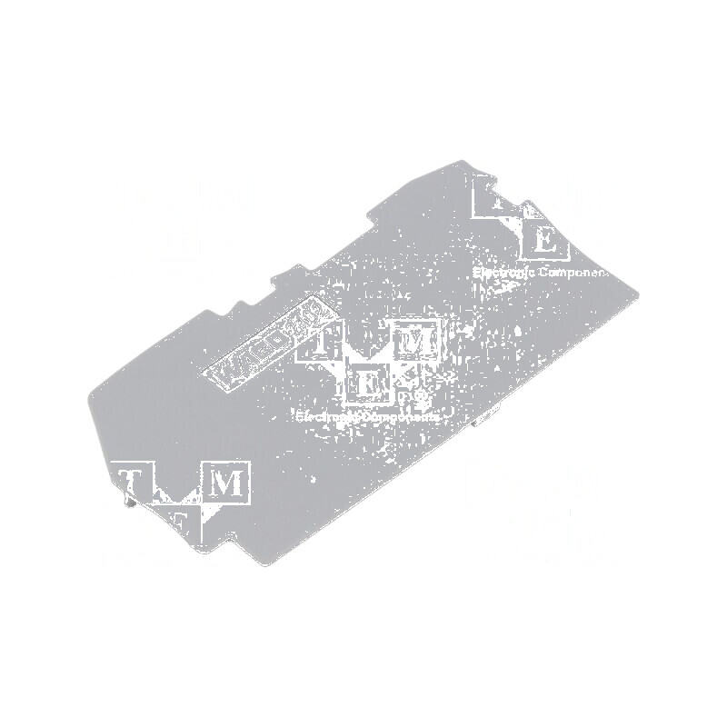 Placă extremitate gri 2102 - Accesoriu de construcție | Electronic-mag.ro | Componente Electronice