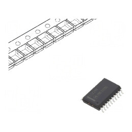 IC digital buffer non-inversor declanșator linie 8 Ch SMD | Electronic-mag.ro | Componente Electronice
