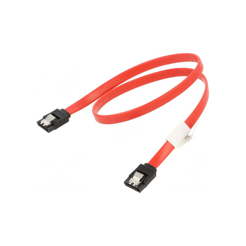 Cablu SATA 0,5m roșu cu mufă pe ambele părți | Electronic-mag.ro | Componente Electronice Cablu SATA 0,5m roșu cu mufă pe ambele părți | Electronic-mag.ro | Componente Electronice