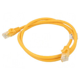 Cablul Patch U/UTP 6 litat CCA PVC portocalie 1m 26AWG | Electronic-mag.ro | Componente Electronice