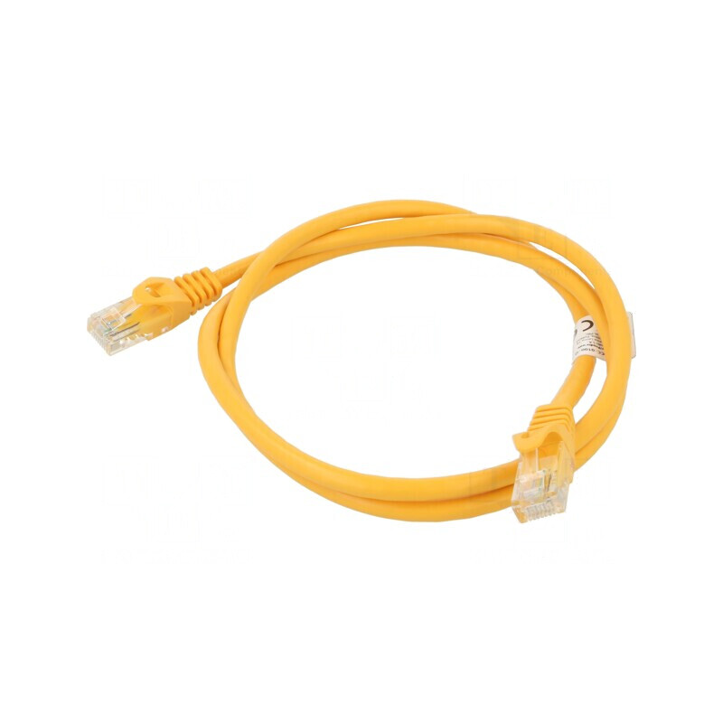 Cablul Patch U/UTP 6 litat CCA PVC portocalie 1m 26AWG | Electronic-mag.ro | Componente Electronice