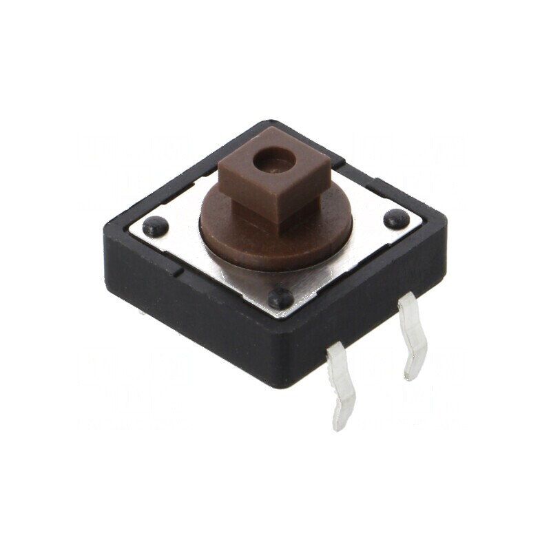 Microîntrerupător TACT SPST-NO 0,05A/12VDC pentru PCB THT | Electronic-mag.ro | Componente Electronice Microîntrerupător TACT SPST-NO 0,05A/12VDC pentru PCB THT | Electronic-mag.ro | Componente Electronice
