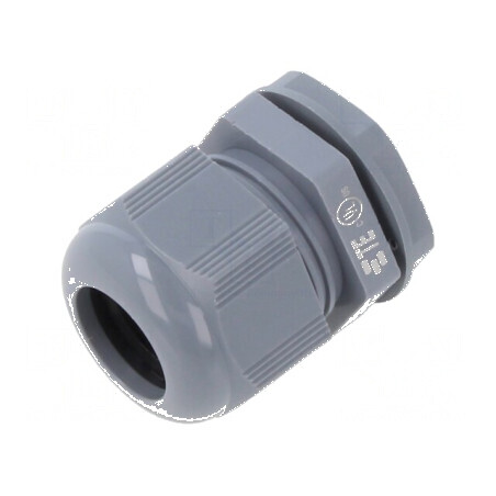 Garnitură etanşare M25 1,5 IP68 poliamidă gri Entrelec | Electronic-mag.ro | Componente Electronice