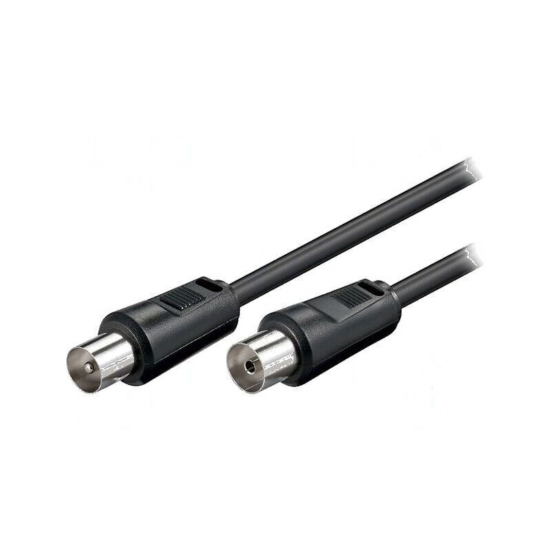 Cablu coaxial 0,5m 9,5mm priză negru | Electronic-mag.ro | Componente Electronice Cablu coaxial 0,5m 9,5mm priză negru | Electronic-mag.ro | Componente Electronice