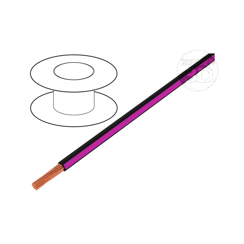 Cablu H05V-K 1mm2 PVC negru-roz 100m 300V 500V | Electronic-mag.ro | Componente Electronice Cablu H05V-K 1mm2 PVC negru-roz 100m 300V 500V | Electronic-mag.ro | Componente Electronice