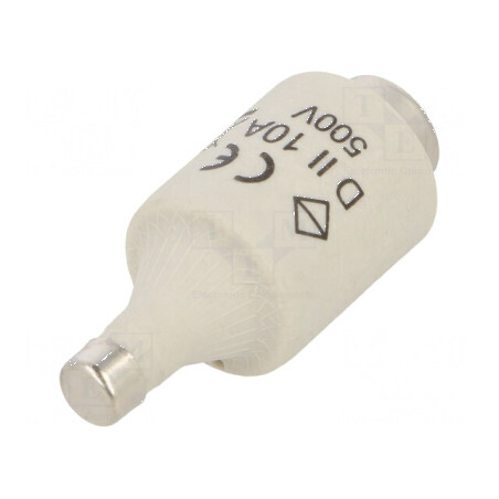 Siguranţă gG,ardere rapidă 10A 500VAC DII | Electronic-mag.ro | Componente Electronice