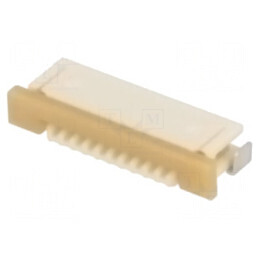 Conector FFC/FPC orizontal 10 pini ZIF | Electronic-mag.ro | Componente Electronice