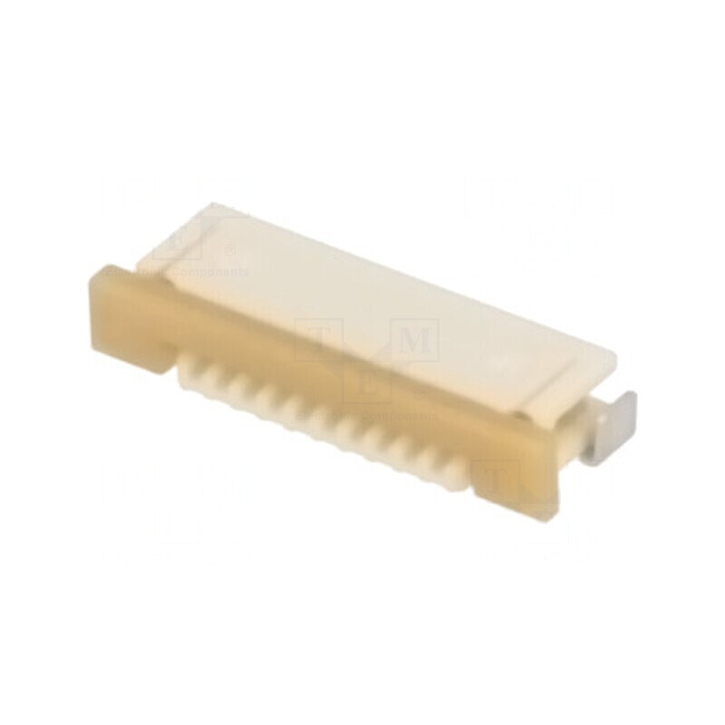 Conector FFC/FPC orizontal 10 pini ZIF | Electronic-mag.ro | Componente Electronice