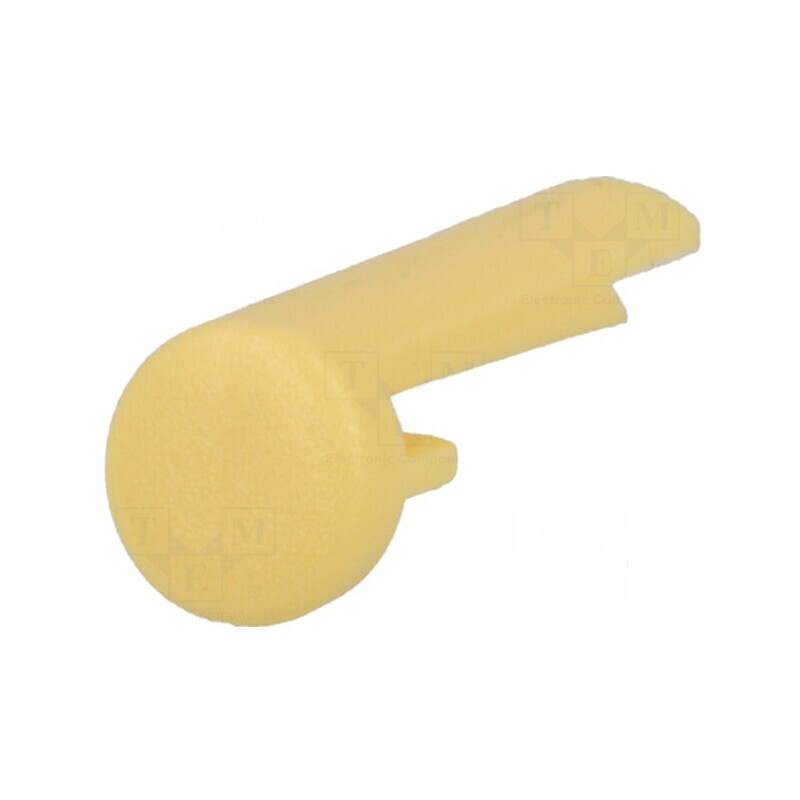 Indicator plastic galben pentru fixare prin apăsare bolţ | Electronic-mag.ro | Componente Electronice Indicator plastic galben pentru fixare prin apăsare bolţ | Electronic-mag.ro | Componente Electronice