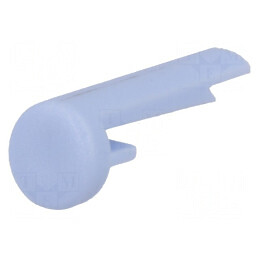 Indicator plastic albastru cu fixare prin apăsare bolț | Electronic-mag.ro | Componente Electronice