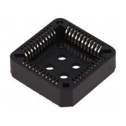 Soclu PLCC44 THT bronz-fosfor pentru circuite integrate | Electronic-mag.ro | Componente Electronice