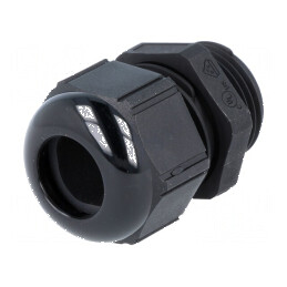 Garnitură etanşare M20 1,5 IP68 poliamidă neagră UL94V-2 | Electronic-mag.ro | Componente Electronice