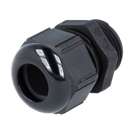 Garnitură etanşare M20 1,5 IP68 poliamidă neagră UL94V-2 | Electronic-mag.ro | Componente Electronice