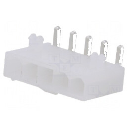 Conector cablu-placă soclu tată Mini-Fit Jr 4,2mm PIN 5 THT | Electronic-mag.ro | Componente Electronice