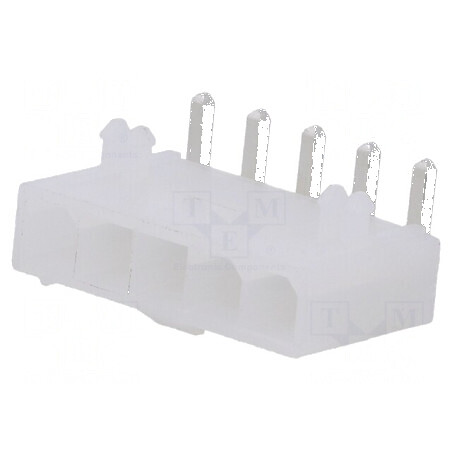 Conector cablu-placă soclu tată Mini-Fit Jr 4,2mm PIN 5 THT | Electronic-mag.ro | Componente Electronice