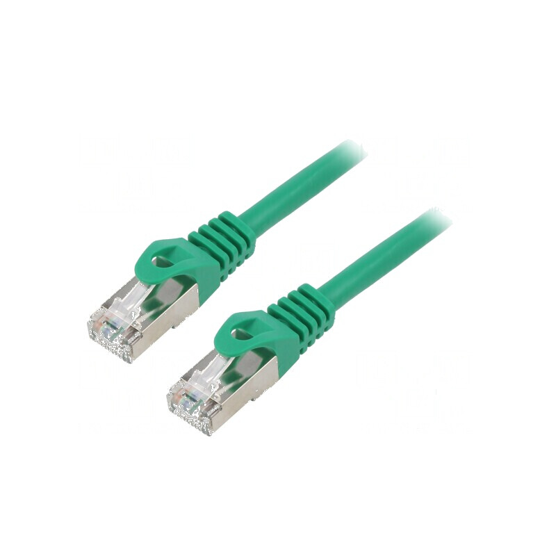Patch cord F/UTP 6 litat CCA PVC verde 0,25m 26AWG | Electronic-mag.ro | Componente Electronice Patch cord F/UTP 6 litat CCA PVC verde 0,25m 26AWG | Electronic-mag.ro | Componente Electronice