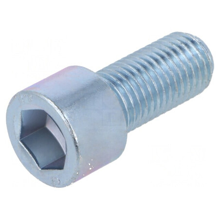 Şurub M16x35 cu cap rotund imbus HEX 14mm din oţel zincat | Electronic-mag.ro | Componente Electronice